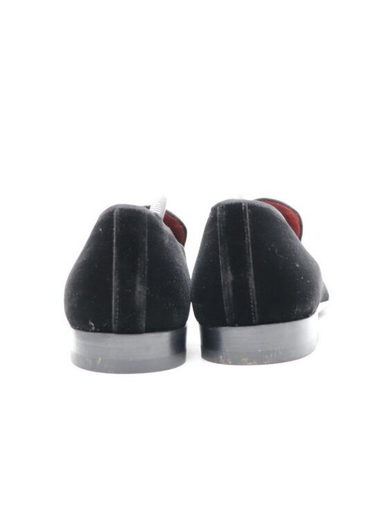 Magnanni Dorio Men\'s 11.5 Black Velvet Slip On Venetian Loafers Formal main image 7